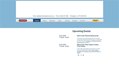 Desktop Screenshot of jamesrivergreyhounds.org